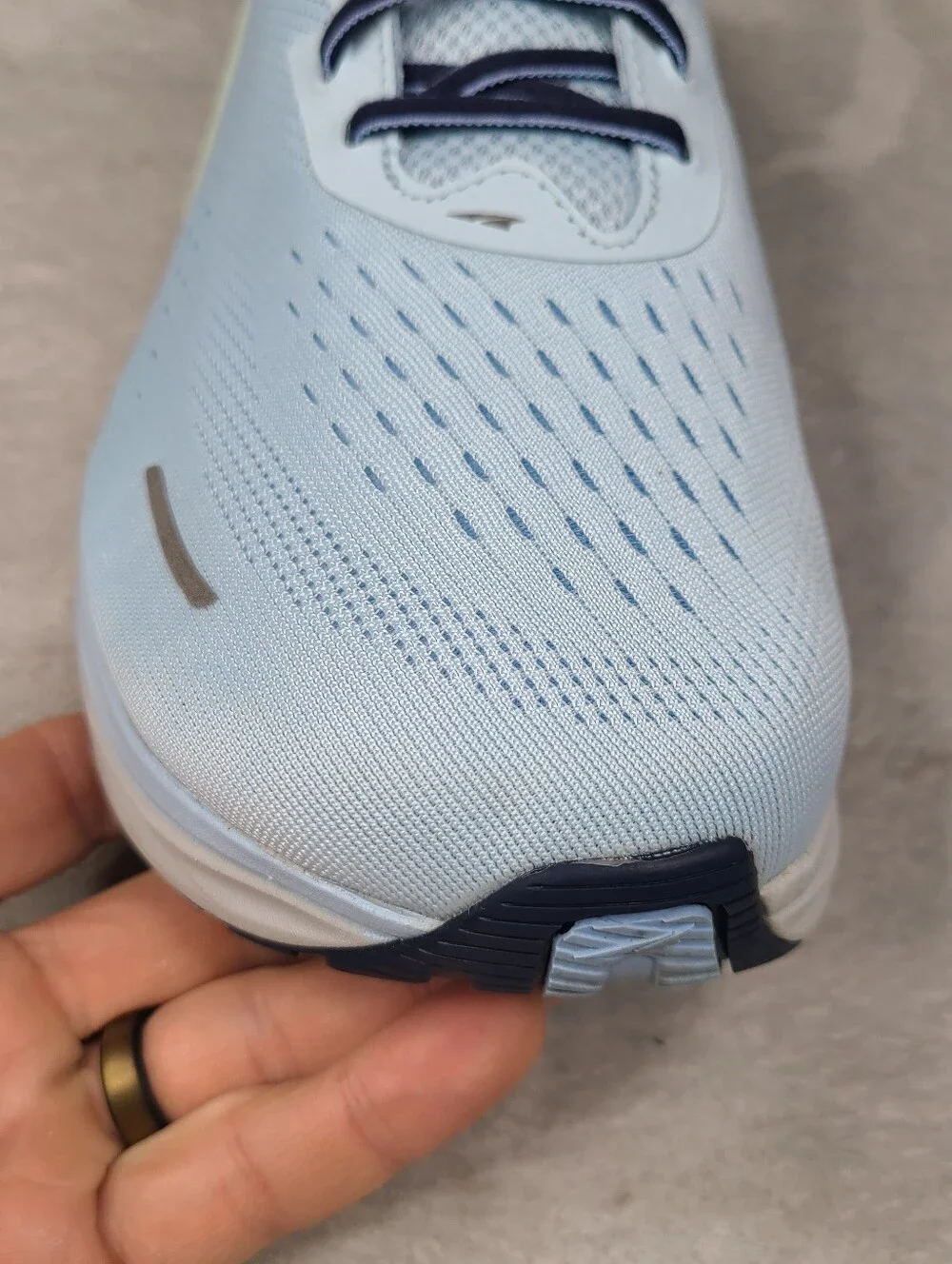 Altra VIA Olympus 2 Womens Size US 10.5 Light Blue EGO MAX Midsole Running Shoes